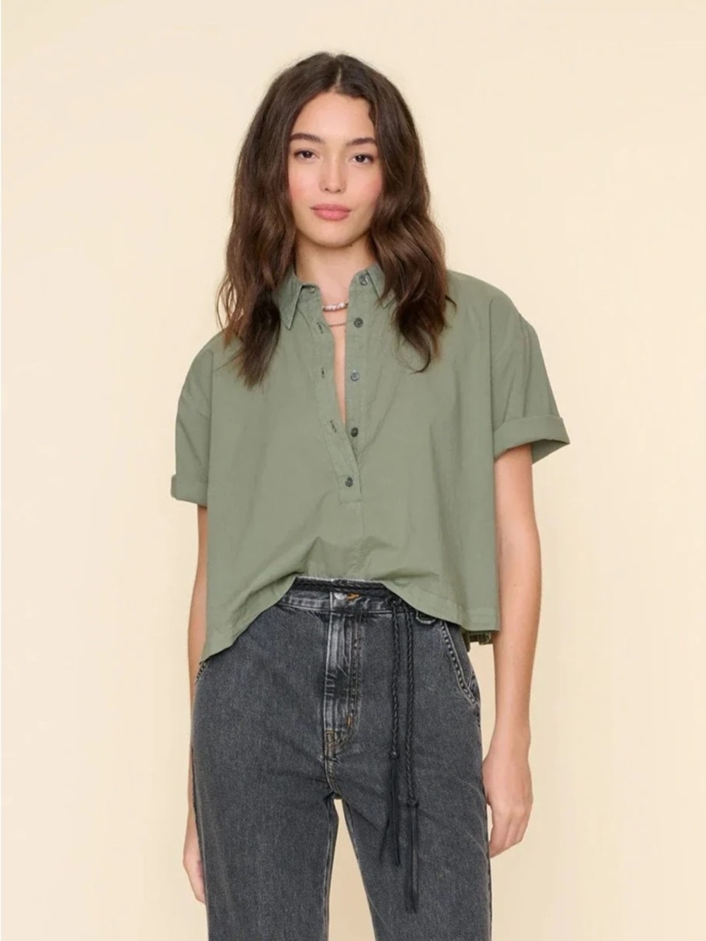 XIRENA Ansel Top In Mossy